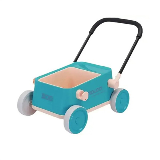 High quality environmental protection materials children can push large storage box rear wheel damping design baby walker