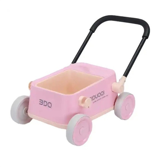High quality environmental protection materials children can push large storage box rear wheel damping design baby walker