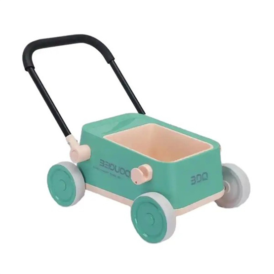 High quality environmental protection materials children can push large storage box rear wheel damping design baby walker