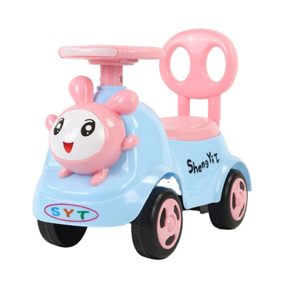 Hot selling high quality cartoon children's toys sliding Spaceman Twister car with music lighting